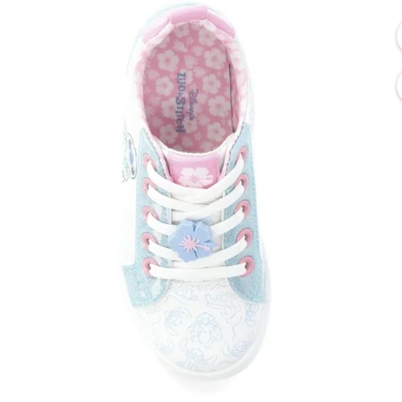 Disney Stitch Sneakers - Pink, Blue, White - Picture 2 of 5